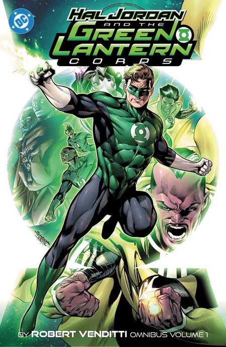 HAL JORDAN AND THE GREEN LANTERN CORPS BY ROBERT VENDITTI OMNIBUS HC VOL 01 — Cover