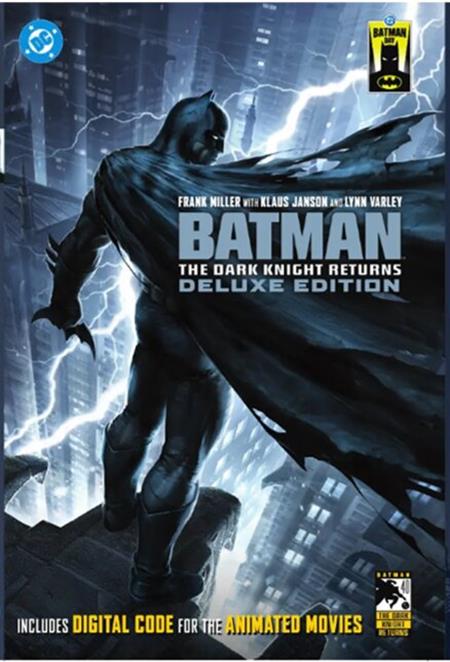 BATMAN DAY 2026 - BATMAN THE DARK KNIGHT RETURNS DELUXE EDITION HC VARIANT DUST JACKET — Cover