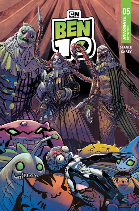 BEN 10 #5 CVR A ROBERT CAREY — Cover