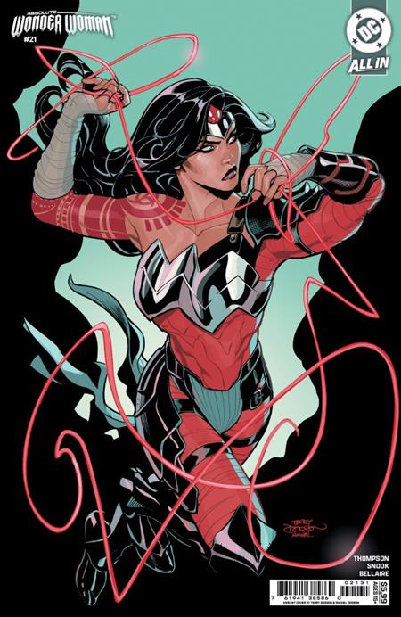 DF ABSOLUTE WONDER WOMAN #21 VARIANT SIGNED BY TERRY DODSON & RACHEL DODSON — Cover