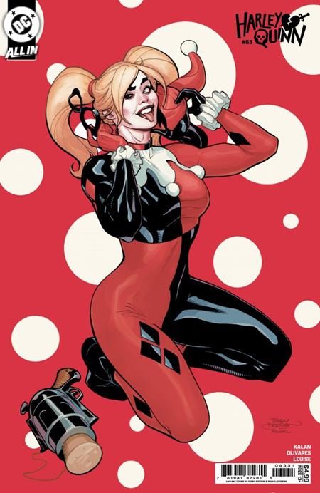 DF HARLEY QUINN #63 VARIANT SIGNED BY TERRY & RACHEL DODSON — Cover