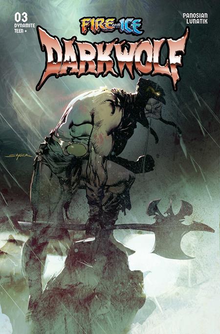 FIRE AND ICE DARKWOLF #3 CVR D STUART SAYGER VAR — Cover