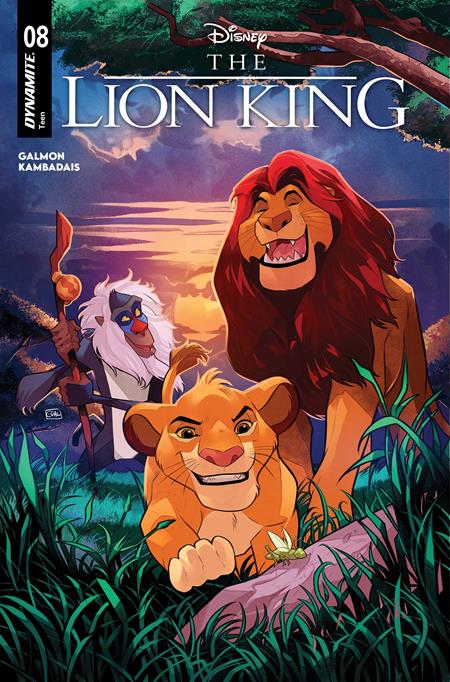 LION KING #8 CVR A EDWIN GALMON — Cover