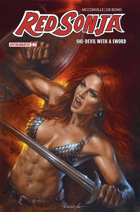 RED SONJA SHE DEVIL WITH A SWORD #5 CVR B LUCIO PARRILLO VAR — Cover