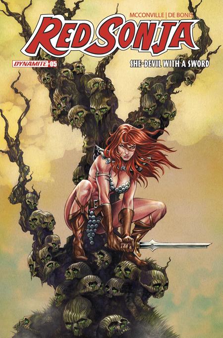 RED SONJA SHE DEVIL WITH A SWORD #5 CVR D MIKE ROOTH VAR — Cover
