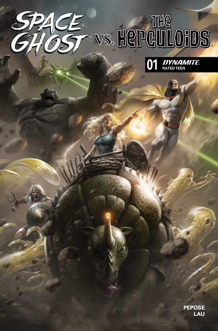 SPACE GHOST VS THE HERCULOIDS #1 CVR A FRANCESCO MATTINA — Cover