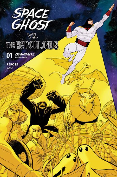 SPACE GHOST VS THE HERCULOIDS #1 CVR B DREW MOSS VAR — Cover