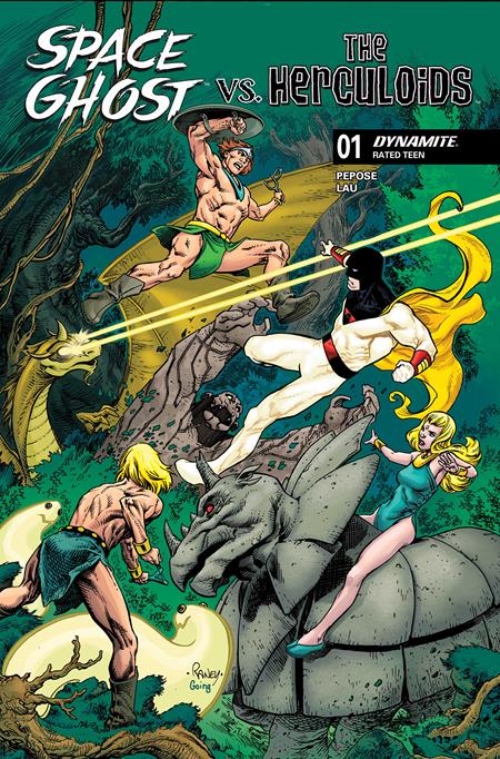 SPACE GHOST VS THE HERCULOIDS #1 CVR E TOM RANEY VAR — Cover