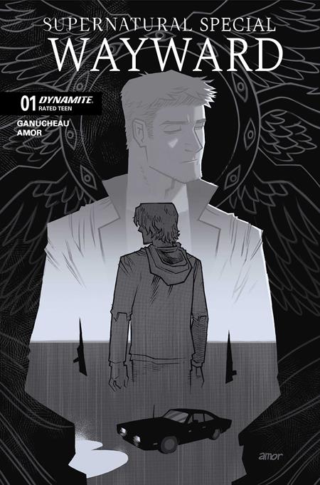 SUPERNATURAL WAYWARD SPECIAL #1 (ONE SHOT) CVR I INC 1:15 JOHN AMOR LINE ART VAR — Cover