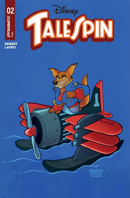 TALESPIN #2 CVR B CARLO LAURO COLOR BLEED VAR — Cover