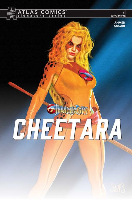 THUNDERCATS CHEETARA #1 CVR J MARK SPEARS ATLAS EDITION SIGNED BY SALADIN AHMED VAR — Cover