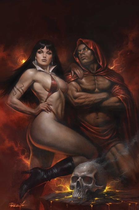 VAMPIRELLA #6 CVR F LUCIO PARRILLO METAL PREMIUM VAR — Cover