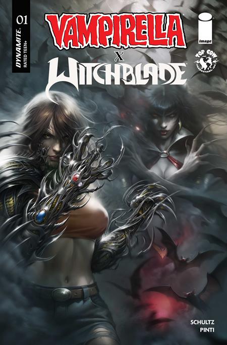 VAMPIRELLA X WITCHBLADE SPECIAL #1 (ONE SHOT) CVR C FRANCESCO MATTINA VAR — Cover