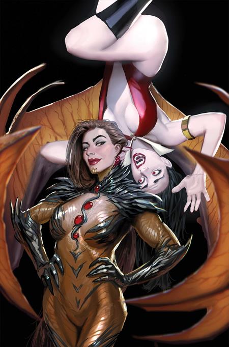 VAMPIRELLA X WITCHBLADE SPECIAL #1 (ONE SHOT) CVR H STJEPAN SEJIC LTD VIRGIN — Cover