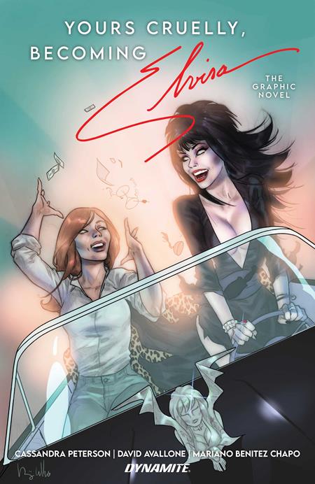 YOURS CRUELLY BECOMING ELVIRA HC SIGNED BY ELVIRA LIMITED EDITION — Cover