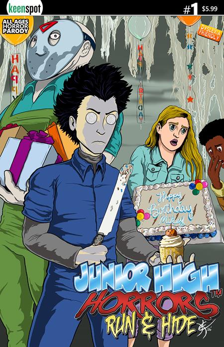 JUNIOR HIGH HORRORS RUN & HIDE #1 (ONE SHOT) CVR C ERIC KENT BIRTHDAY PARTY VAR — Cover