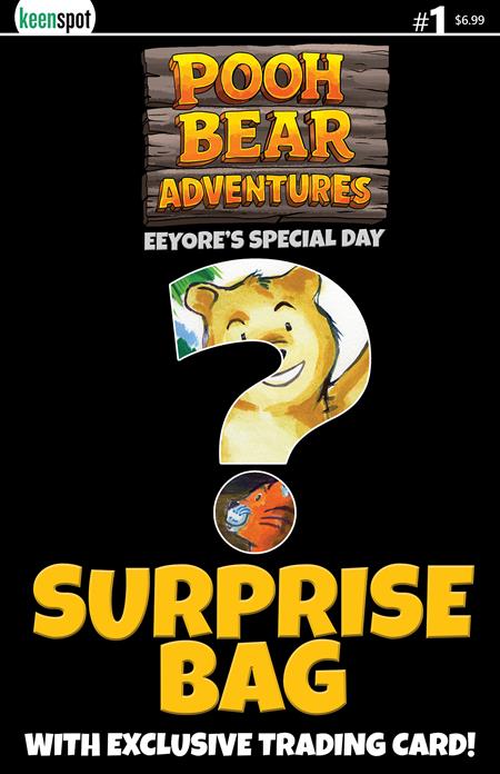 POOH BEAR ADVENTURES EEYORES SPECIAL DAY #1 (ONE SHOT) CVR D SURPRISE COVER BAGGED WITH TRADING CARD VAR — Cover