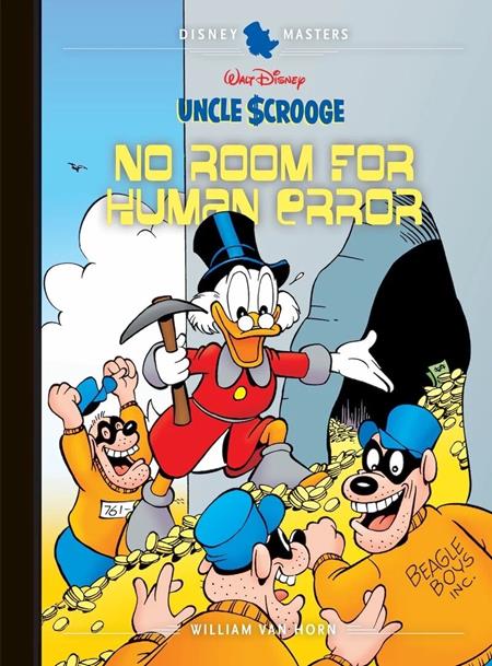 WALT DISNEYS UNCLE SCROOGE HC VOL 28 NO ROOM FOR HUMAN ERROR DISNEY MASTERS — Cover
