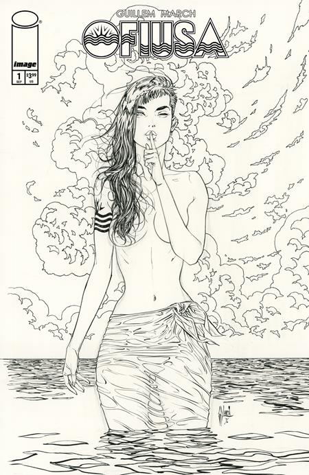 OFIUSA #1 (OF 6) CVR D INC 1:25 GUILLEM MARCH RAW ART VAR (MR) — Cover