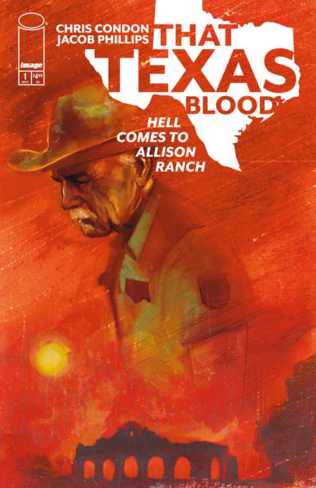 THAT TEXAS BLOOD HELL COMES TO ALLISON RANCH #1 (OF 6) CVR B MARTIN SIMMONDS VAR (MR) — Cover