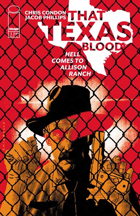 THAT TEXAS BLOOD HELL COMES TO ALLISON RANCH #1 (OF 6) CVR D INC 1:25 MARK CHIARELLO VAR (MR) — Cover