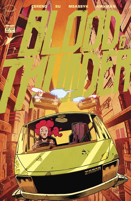 BLOOD & THUNDER #17 CVR B NICK ROCHE & JOSH BURCHAM VAR (MR) — Cover