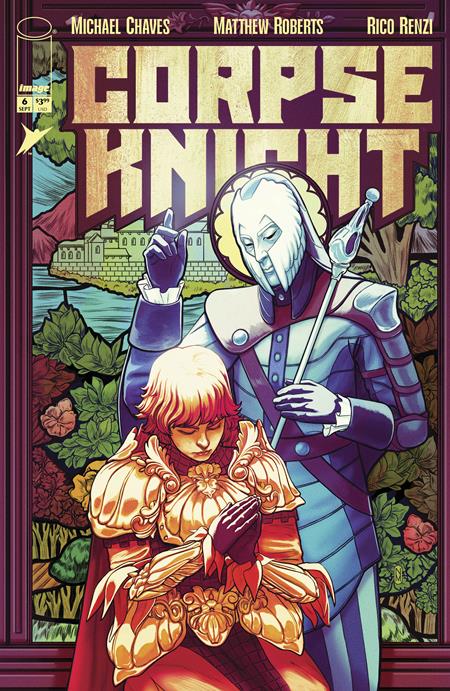 CORPSE KNIGHT #6 (OF 6) CVR D INC 1:25 NIMIT MALAVIA STAINED GLASS VAR (MR) — Cover