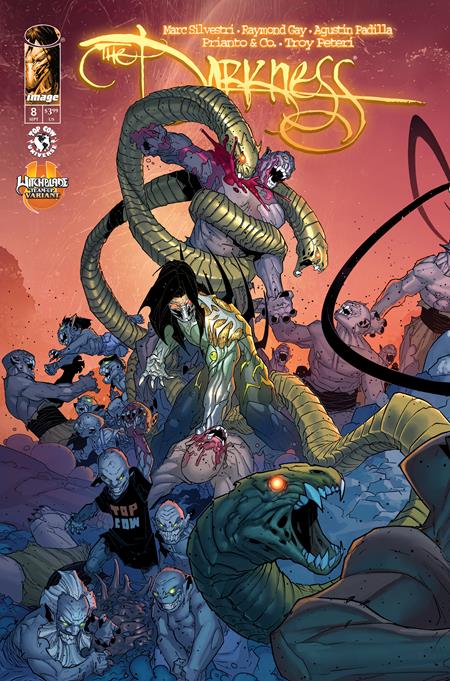 DARKNESS (2025) #8 CVR C PAT BOUTIN & STEVE FIRCHOW CONNECTING WITCHBLADE TEAM UP VAR — Cover