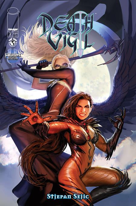 DEATH VIGIL (2026) #2 (OF 6) CVR B STJEPAN SEJIC WITCHBLADE TEAM UP VAR (MR) — Cover