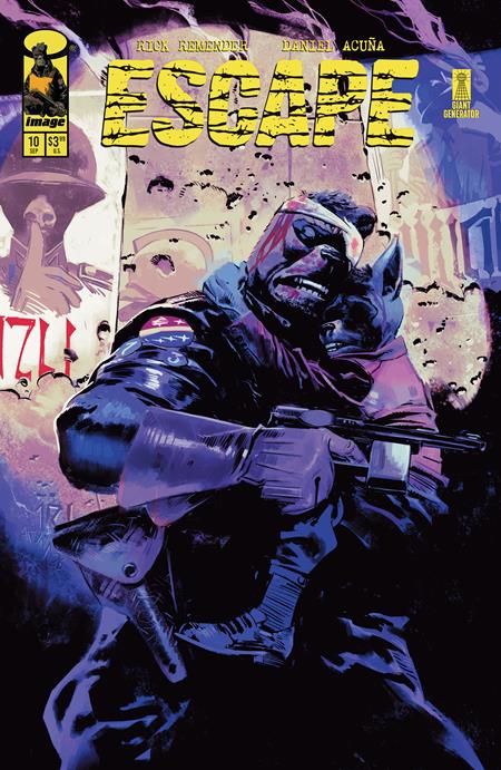 ESCAPE #10 CVR A DANIEL ACUNA — Cover