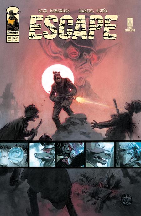 ESCAPE #10 CVR B ANDREW ROBINSON VAR — Cover