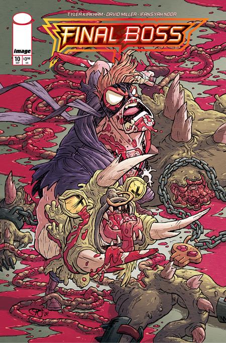 FINAL BOSS #10 CVR C DEREK HUNTER VAR (MR) — Cover