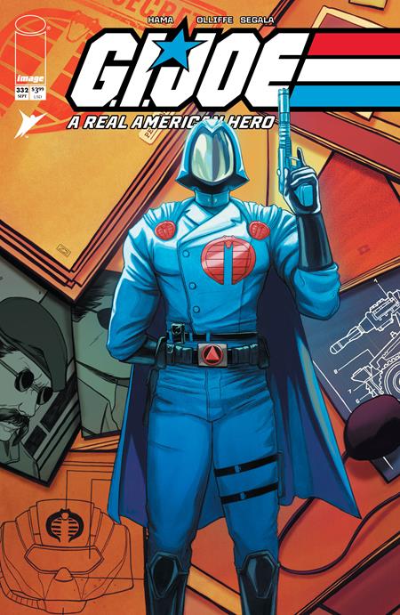 GI JOE A REAL AMERICAN HERO #332 CVR C NIMIT MALAVIA SECRET DOSSIER VAR — Cover