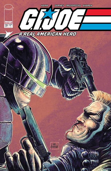 GI JOE A REAL AMERICAN HERO #110 HAMA FILES EDITION CVR B CHRIS MOONEYHAM VAR — Cover