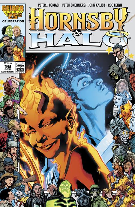 HORNSBY & HALO #16 CVR B BRYAN HITCH & BRAD ANDERSON GEIGER #25 ANNIVERSARY VAR — Cover