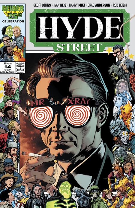 HYDE STREET #14 CVR C BRYAN HITCH & BRAD ANDERSON GEIGER #25 ANNIVERSARY VAR — Cover