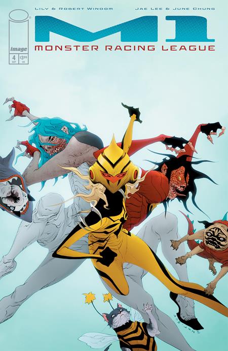 M1 MONSTER RACING LEAGUE #4 CVR A JAE LEE — Cover