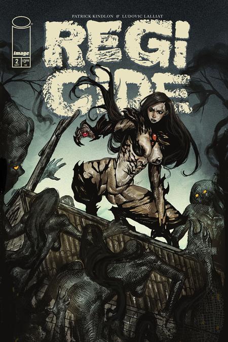 REGICIDE #2 (OF 4) CVR E AKILA GABRIEL WITCHBLADE TEAM UP VAR (MR) — Cover