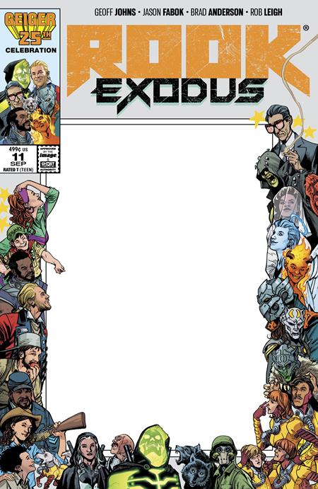 ROOK EXODUS #11 CVR E BLANK SKETCH VAR — Cover