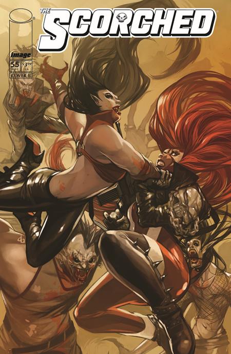 SPAWN SCORCHED #55 CVR B DON AGUILLO VAR — Cover