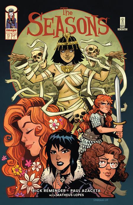 SEASONS #13 CVR C BRETT PARSON VAR — Cover