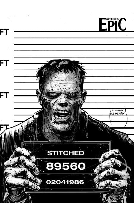 SOMETHING EPIC #15 CVR C SZYMON KUDRANSKI RAW ART VAR — Cover
