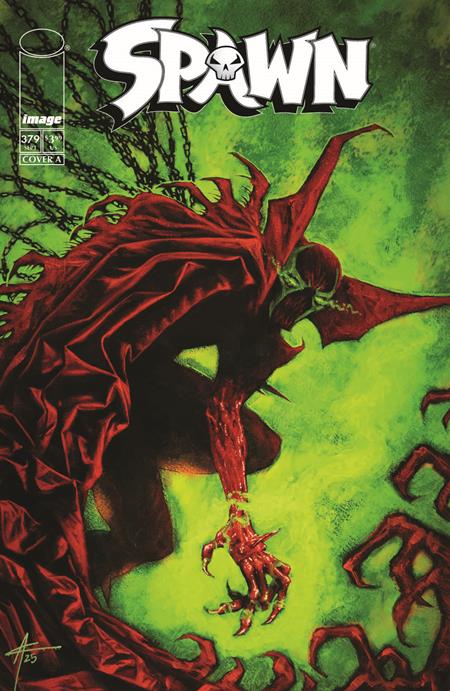 SPAWN #379 CVR A AARON CAMPBELL — Cover