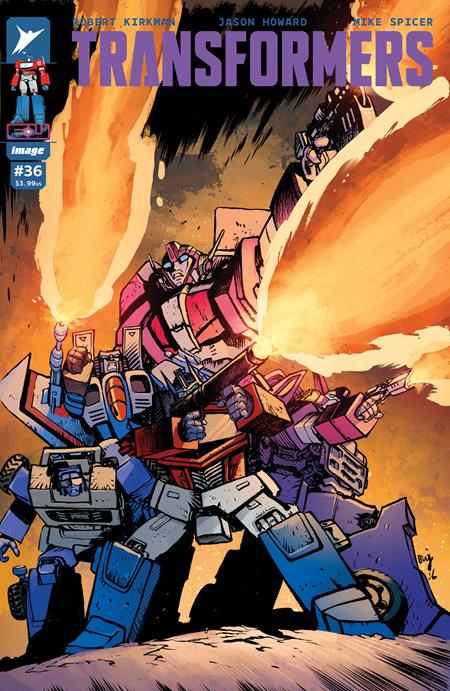TRANSFORMERS #36 CVR B DANIEL WARREN JOHNSON & MIKE SPICER VAR — Cover