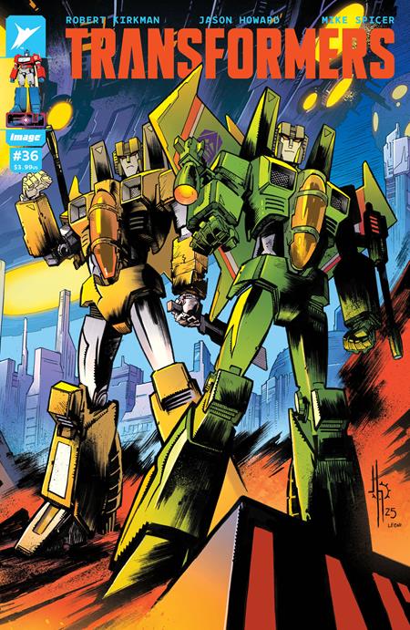 TRANSFORMERS #36 CVR C JASON HOWARD & ANNALISA LEONI CONNECTING COVER VAR — Cover
