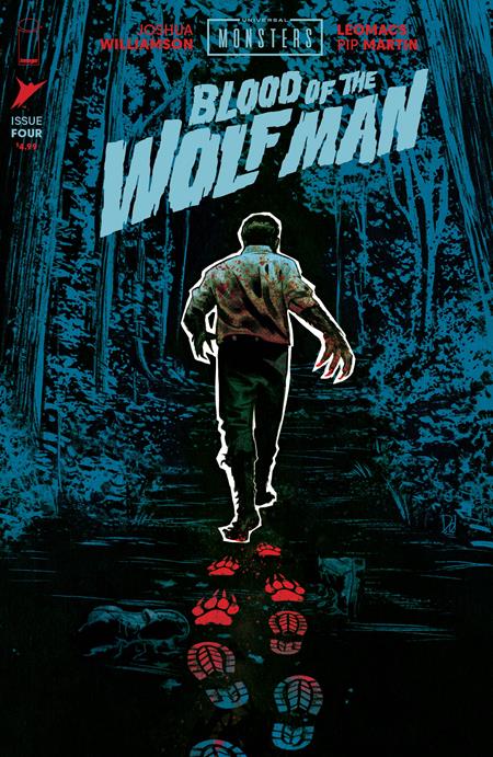 UNIVERSAL MONSTERS BLOOD OF THE WOLF MAN #4 (OF 4) CVR B MIKE DEL MUNDO VAR — Cover