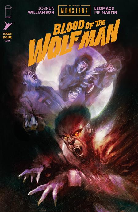 UNIVERSAL MONSTERS BLOOD OF THE WOLF MAN #4 (OF 4) CVR F INC 1:75 MARTIN SIMMONDS VAR — Cover