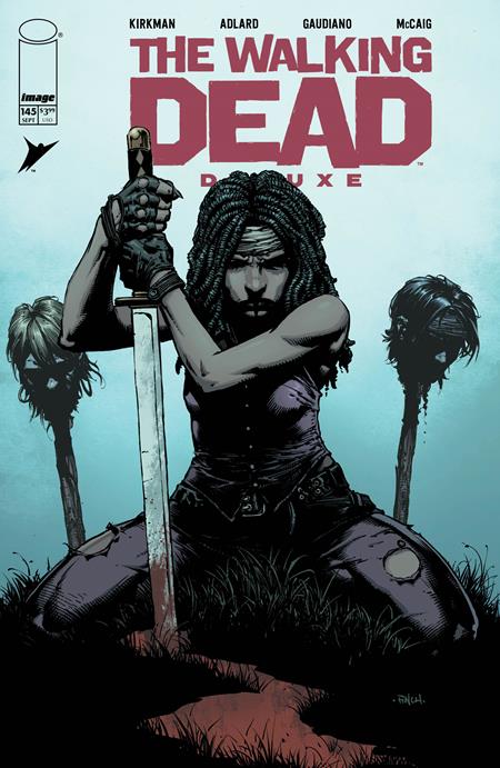 WALKING DEAD DELUXE #145 CVR A DAVID FINCH & DAVE MCCAIG (MR) — Cover