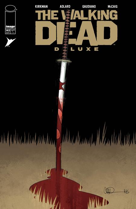WALKING DEAD DELUXE #145 CVR B CHARLIE ADLARD & DAVE MCCAIG VAR (MR) — Cover