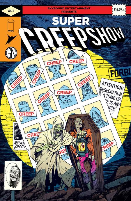 SUPER CREEPSHOW TP DIRECT MARKET EXCLUSIVE PYE PARR CVR (MR) — Cover